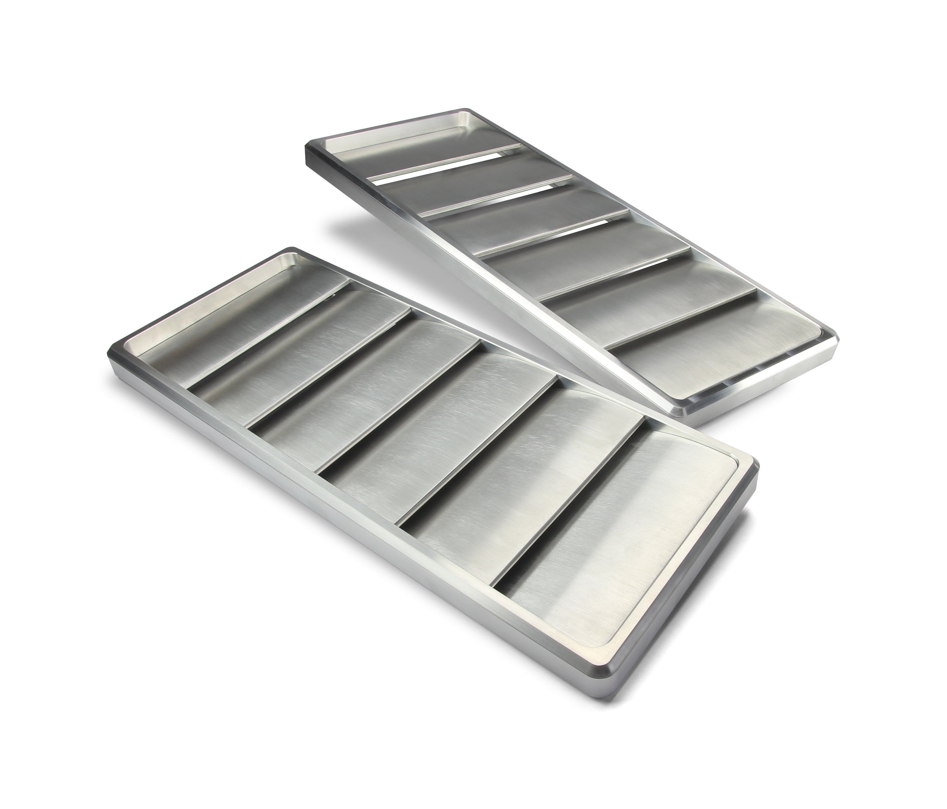 GOOLSBY EDITION BRUSHED BILLET ALUMINUM HOOD VENTS