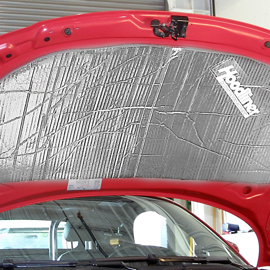 The Hoodliner Absorbs Engine Noise & Heat
