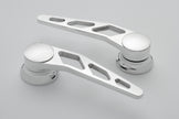 POLISHED DOOR HANDLES FOR GM PRE-49