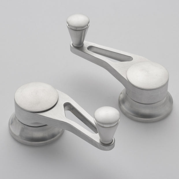 BRUSHED VENT WINDOW CRANKS FOR GM & FORD 49 & UP