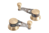 LAKESTER EDITION RAW VENT WINDOW CRANKS FOR GM PRE-49
