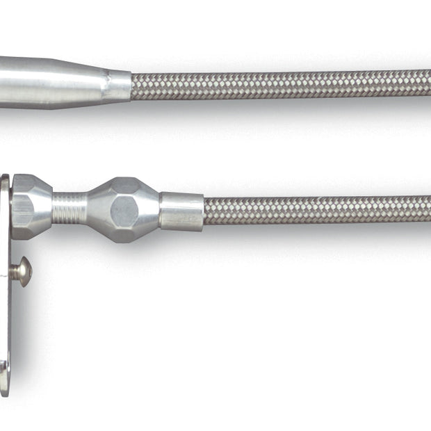 42" HI-TECH STAINLESS STEEL HOUSING TH-200 KICKDOWN CABLE