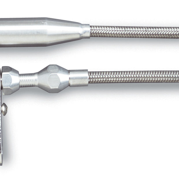 46" HI-TECH STAINLESS STEEL HOUSING 700-R4 KICKDOWN CABLE
