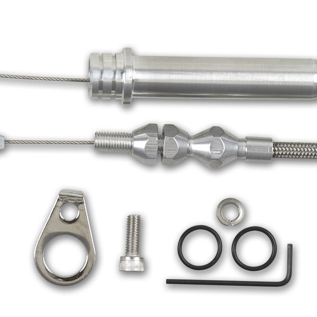 46" HI-TECH STAINLESS STEEL HOUSING 700 TUNED-PORT KICKDOWN CABLE