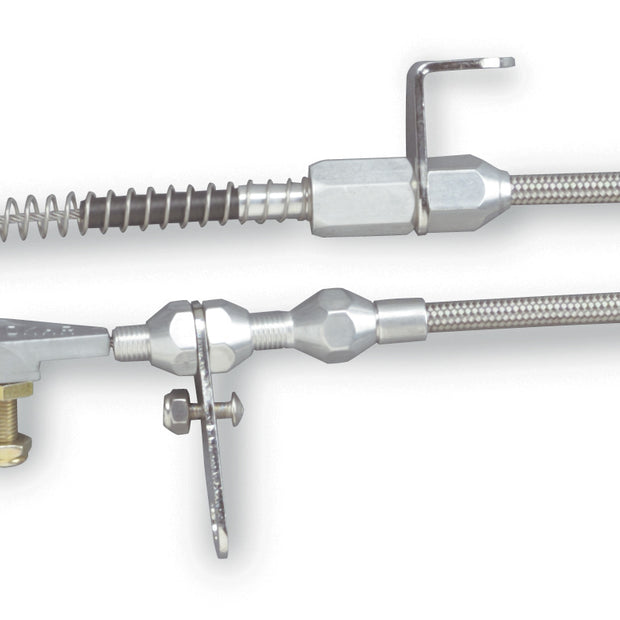 48" HI-TECH STAINLESS STEEL HOUSING AOD KICKDOWN CABLE