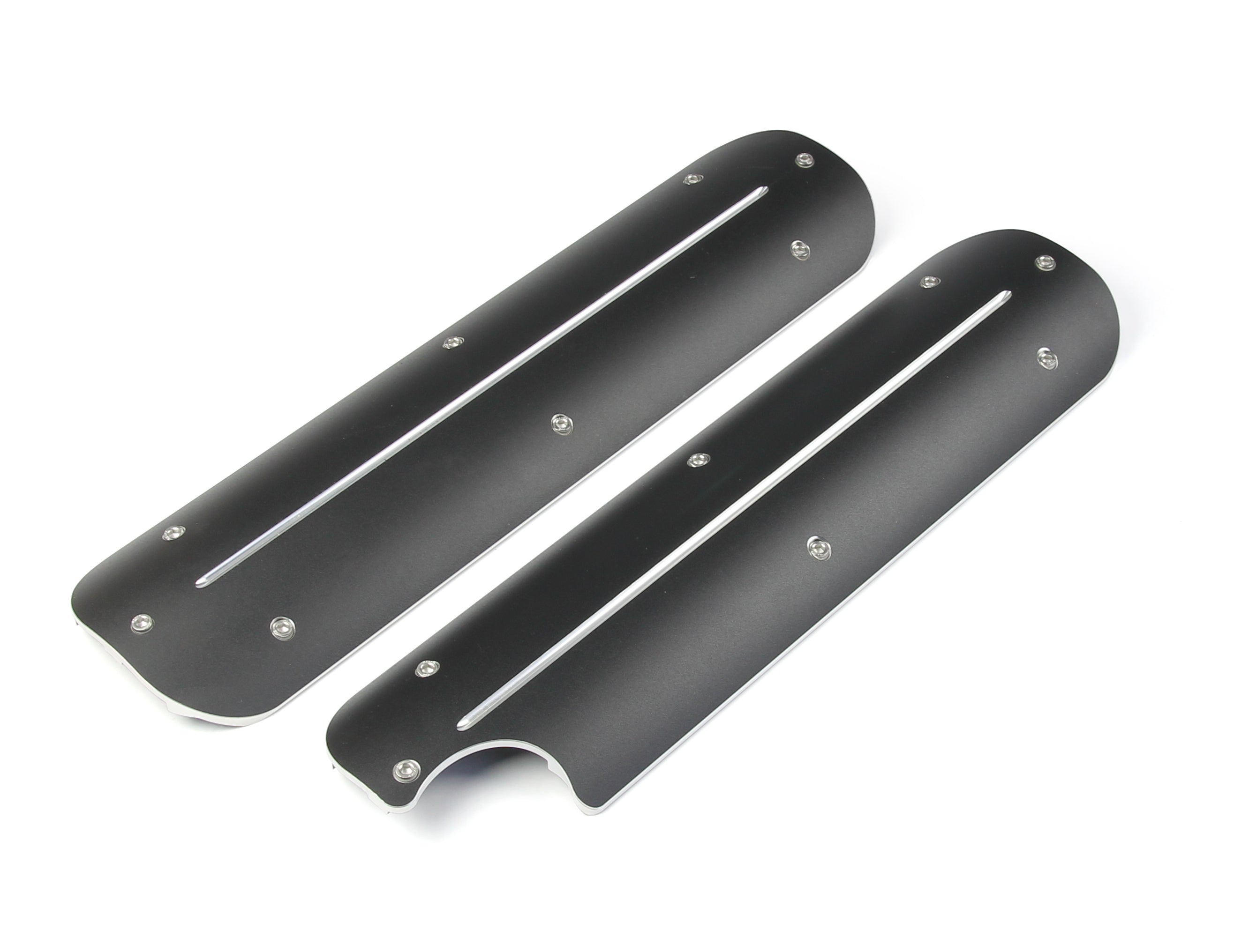 LS COIL COVER BLACK WITH OIL FILL CUTOUT
