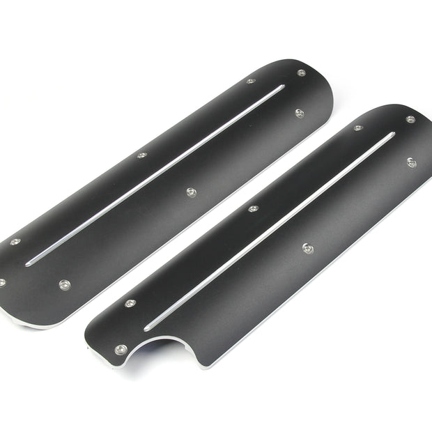 LS COIL COVER BLACK WITH OIL FILL CUTOUT