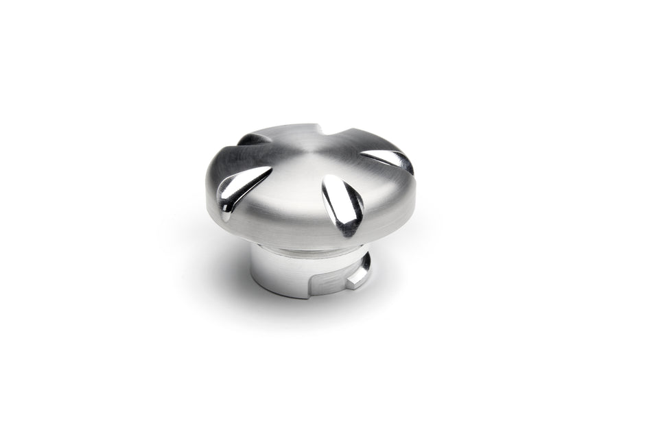 LS ENGINE OIL CAP - GROOVE - BRUSHED