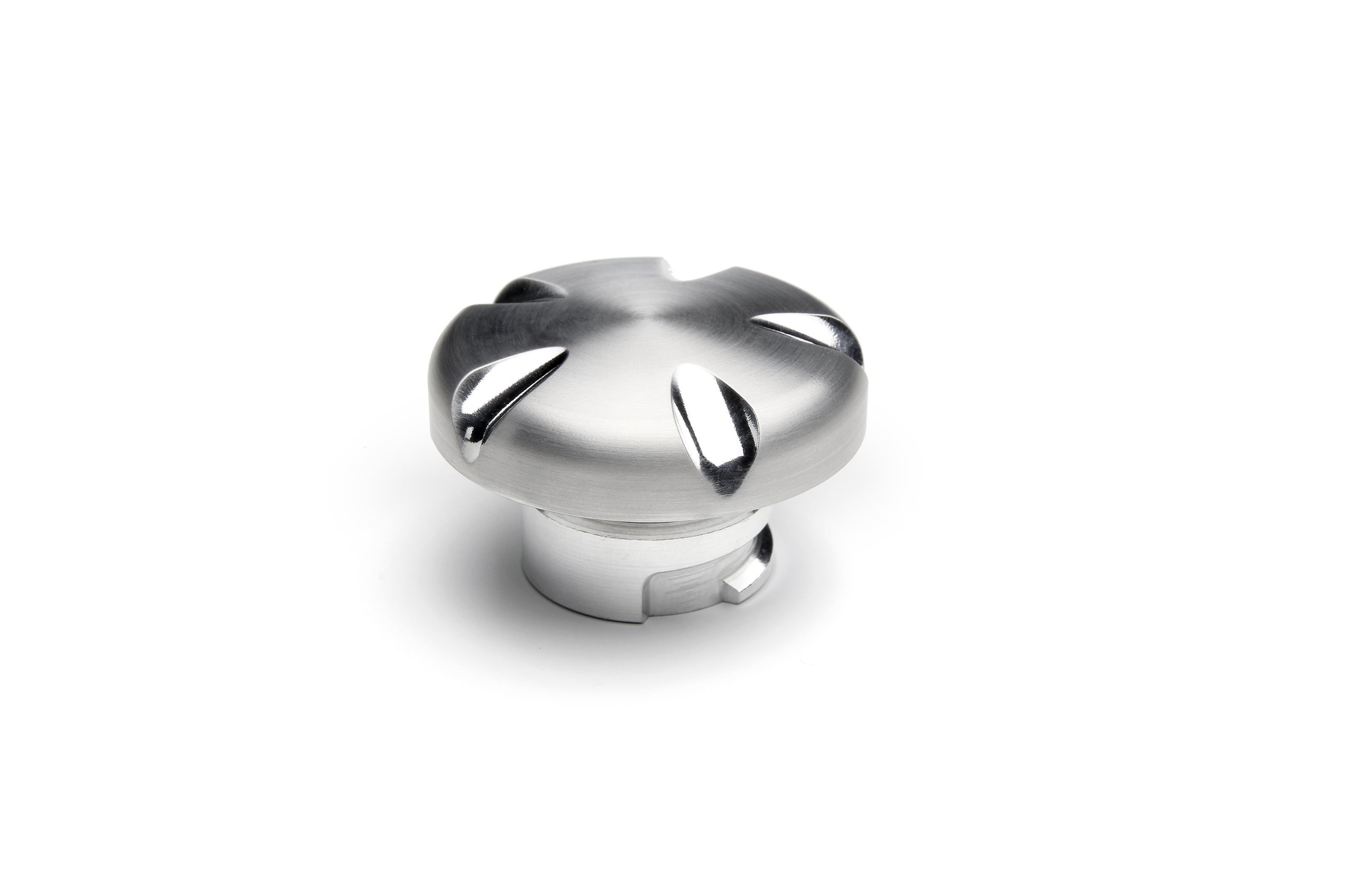 LS ENGINE OIL CAP - GROOVE - BRUSHED