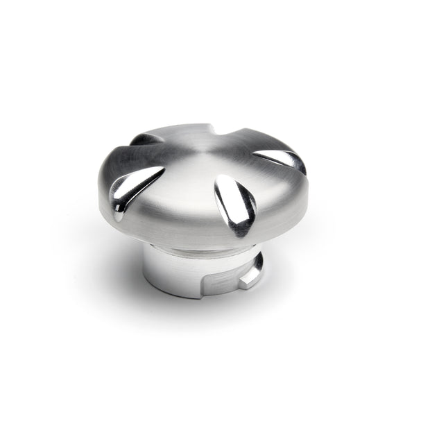 LS ENGINE OIL CAP - GROOVE - BRUSHED
