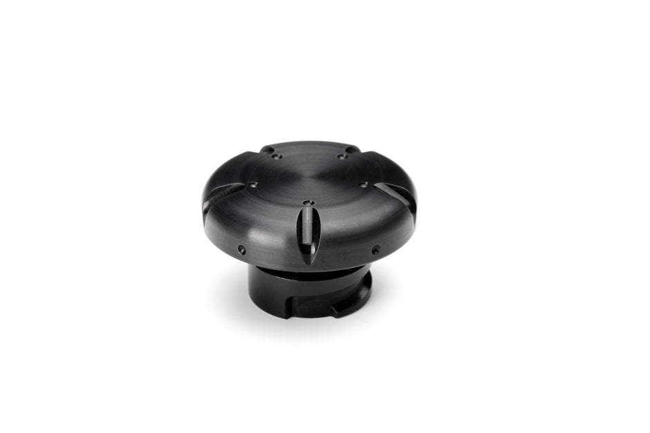 LS ENGINE OIL CAP - DISHED - BLACK