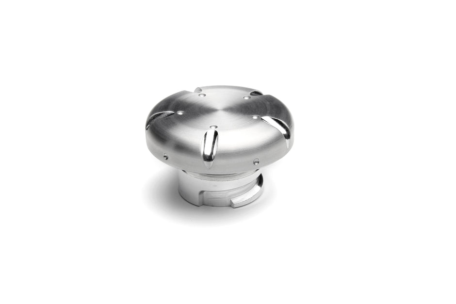 LS ENGINE OIL CAP - DISHED - BRUSHED