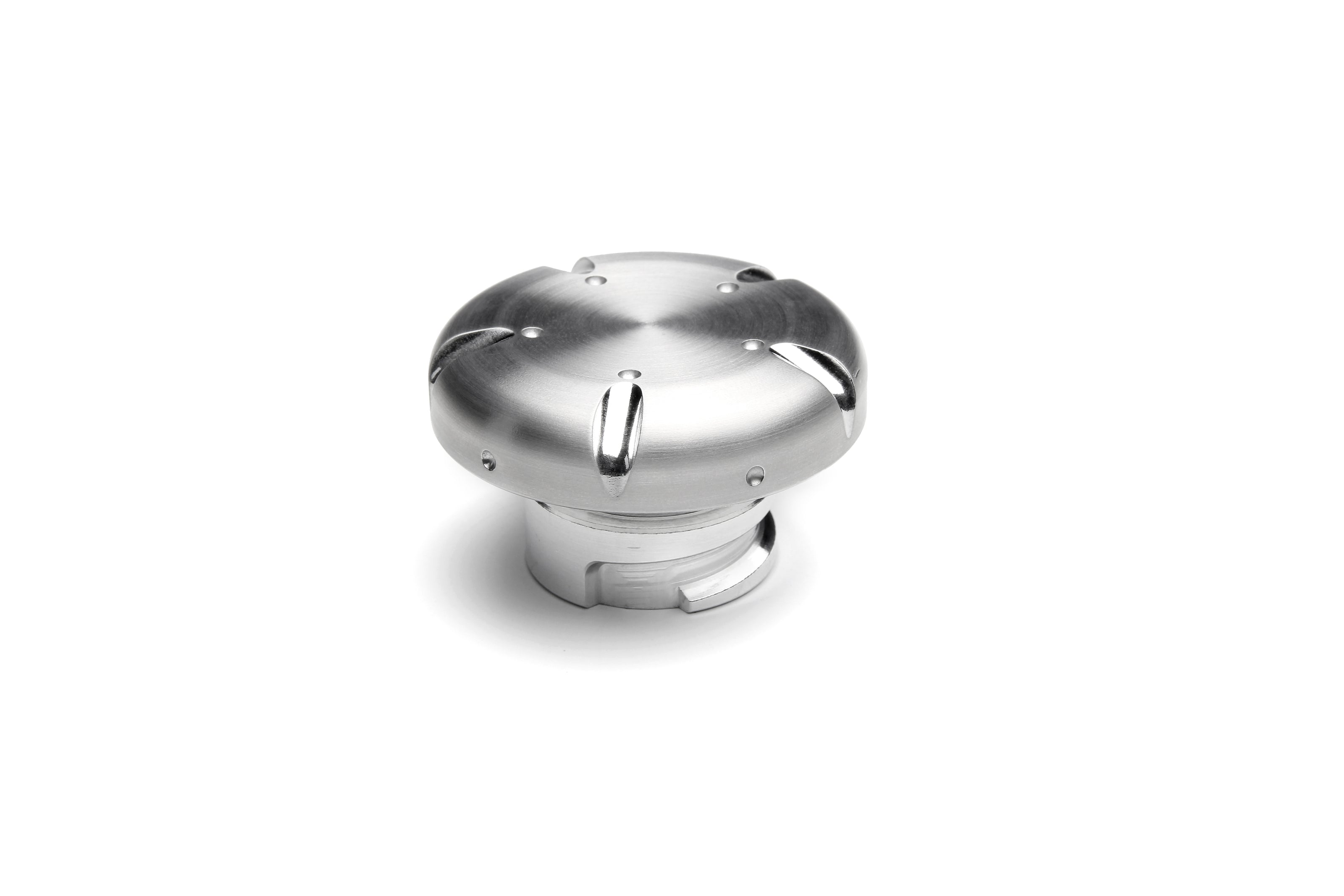 LS ENGINE OIL CAP - DISHED - BRUSHED