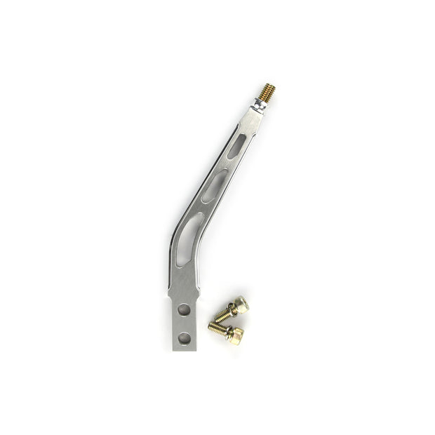 6" SINGLE BEND BILLET ALUMINUM MANUAL SHIFT LEVER FOR TREMEC/BORG WARNER T5/T45/T56