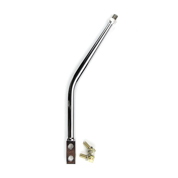10" SINGLE BEND CHROME MANUAL SHIFT LEVER FOR TREMEC/BORG WARNER T5/T45/T56