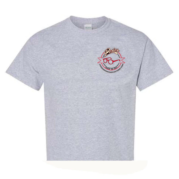 POSIES Check Us Out Gray T-Shirt
