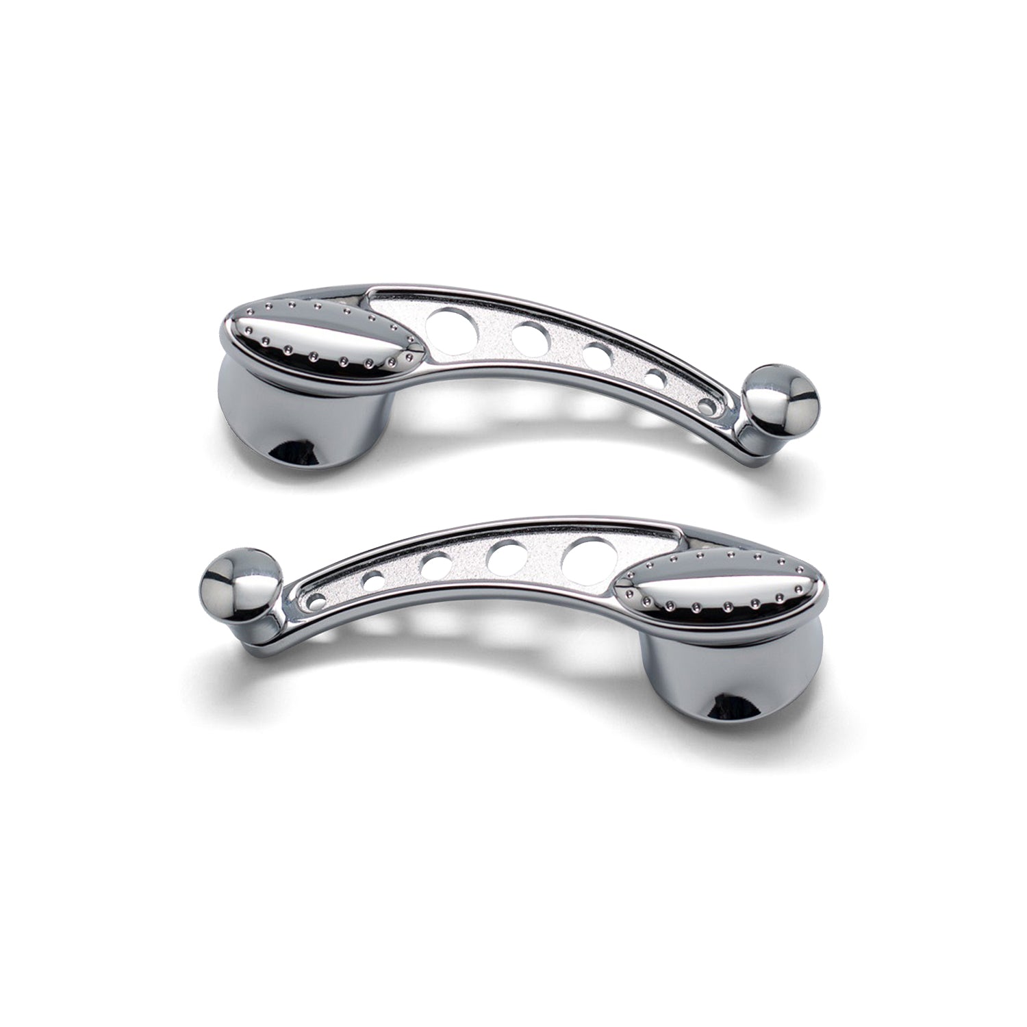 PRO TOURING WINDOW CRANK HANDLE SET CHROME 49&UP GM&FORD