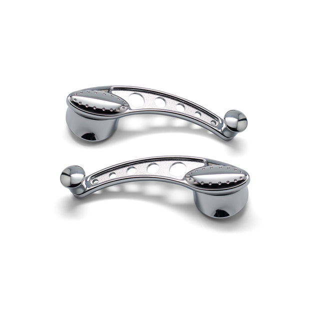 PRO TOURING WINDOW CRANK HANDLE SET CHROME 49&UP GM&FORD