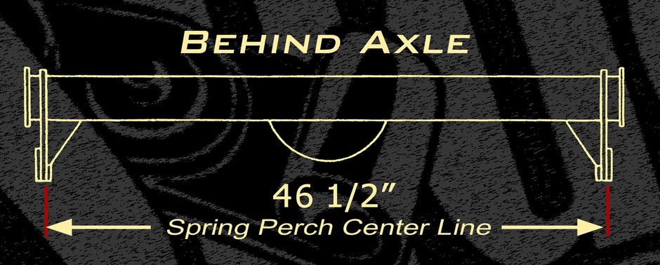 1935-40 Ford Rear SuperSlide Spring 46 1/2