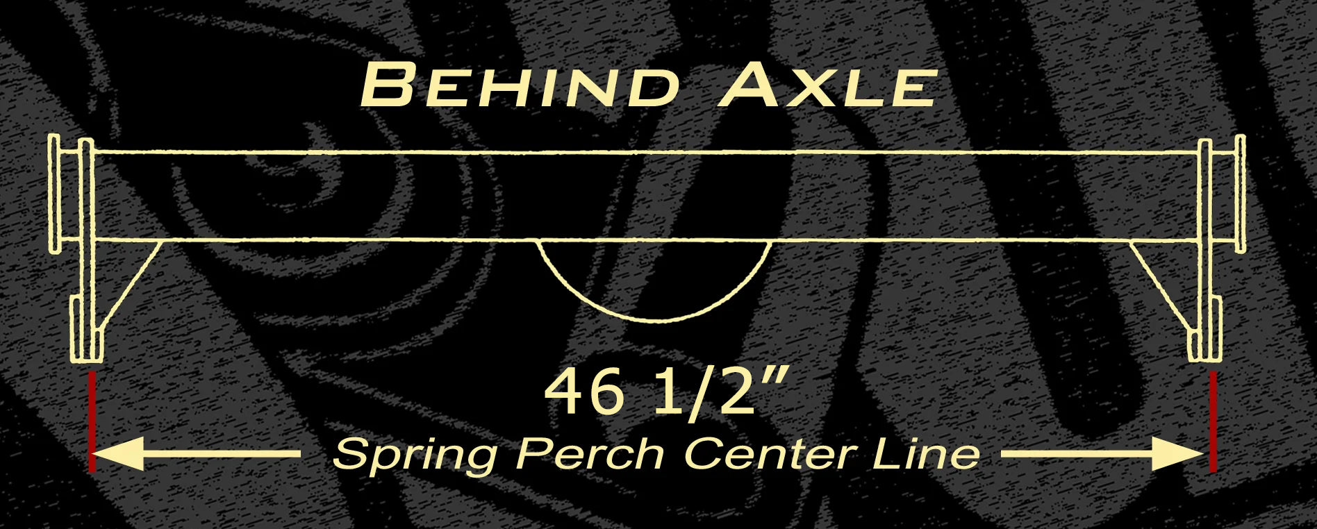 1935-40 Ford Rear SuperSlide Spring 46 1/2