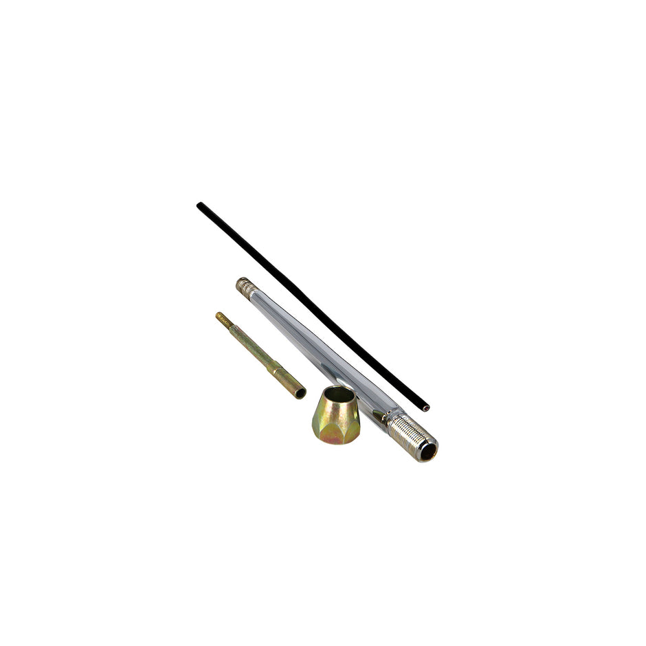 8" STRAIGHT CHROME REPLACEMENT LEVER KIT WITH THREADED END