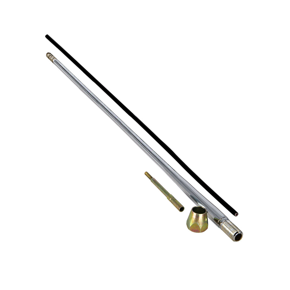 23" STRAIGHT CHROME REPLACEMENT LEVER KIT WITH THREADED END