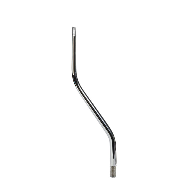 16" DOUBLE BEND CHROME REPLACEMENT LEVER KIT WITH THREADED END