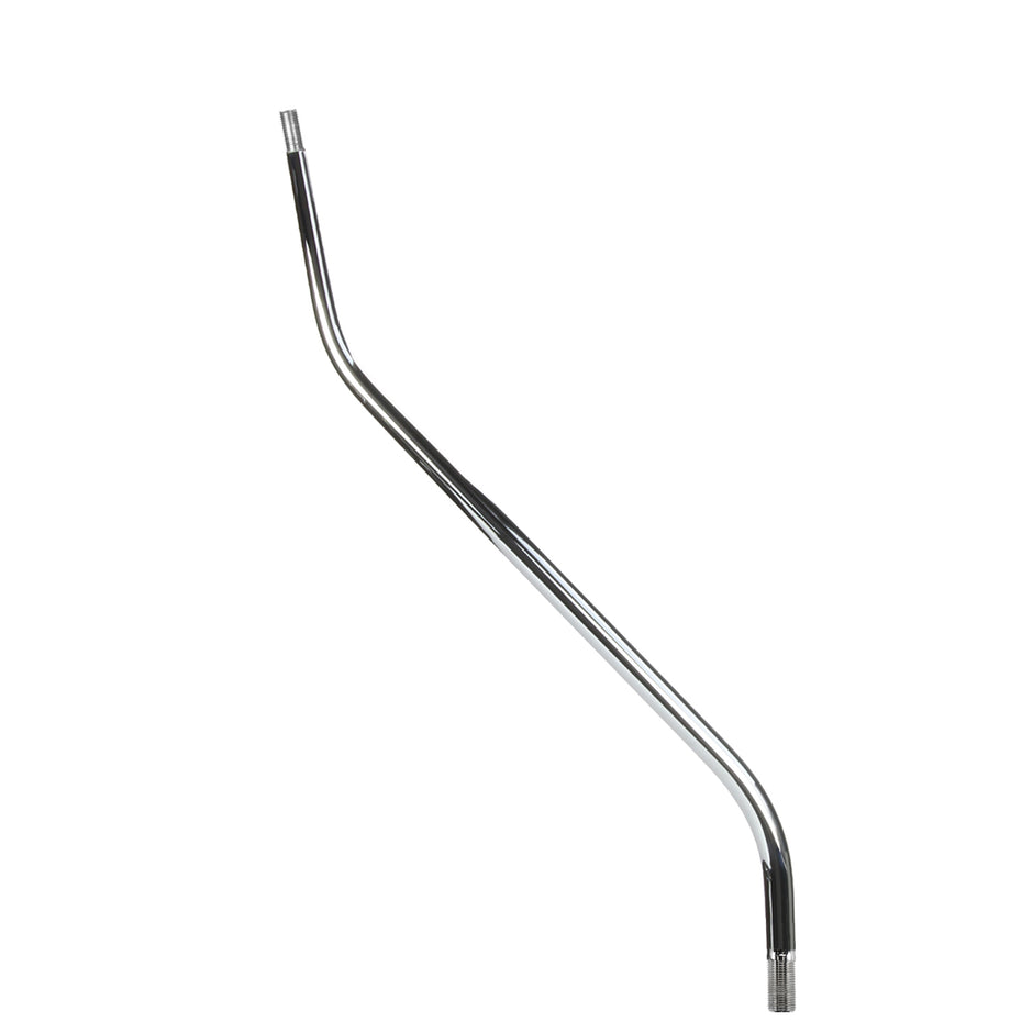 23" DOUBLE BEND CHROME REPLACEMENT LEVER KIT WITH THREADED END