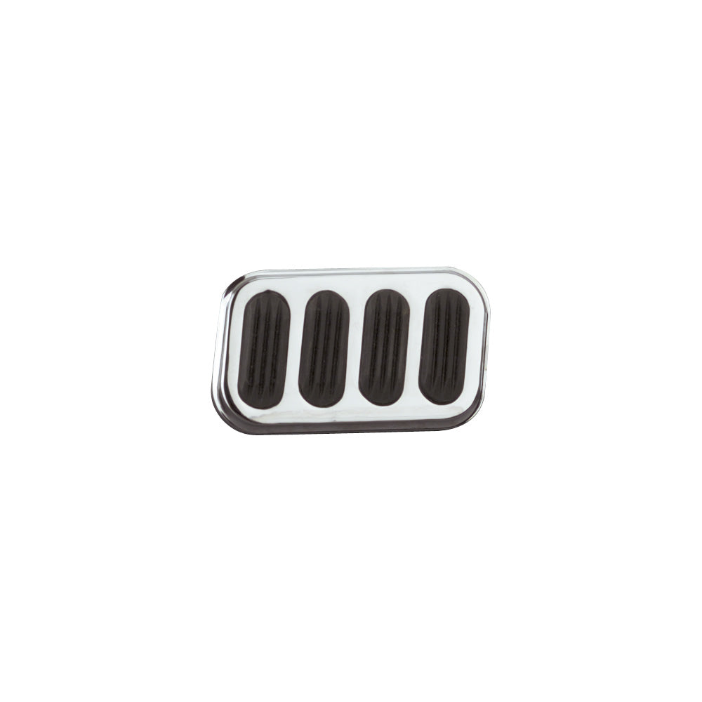 STANDARD CHROME STEEL BRAKE PEDAL PAD