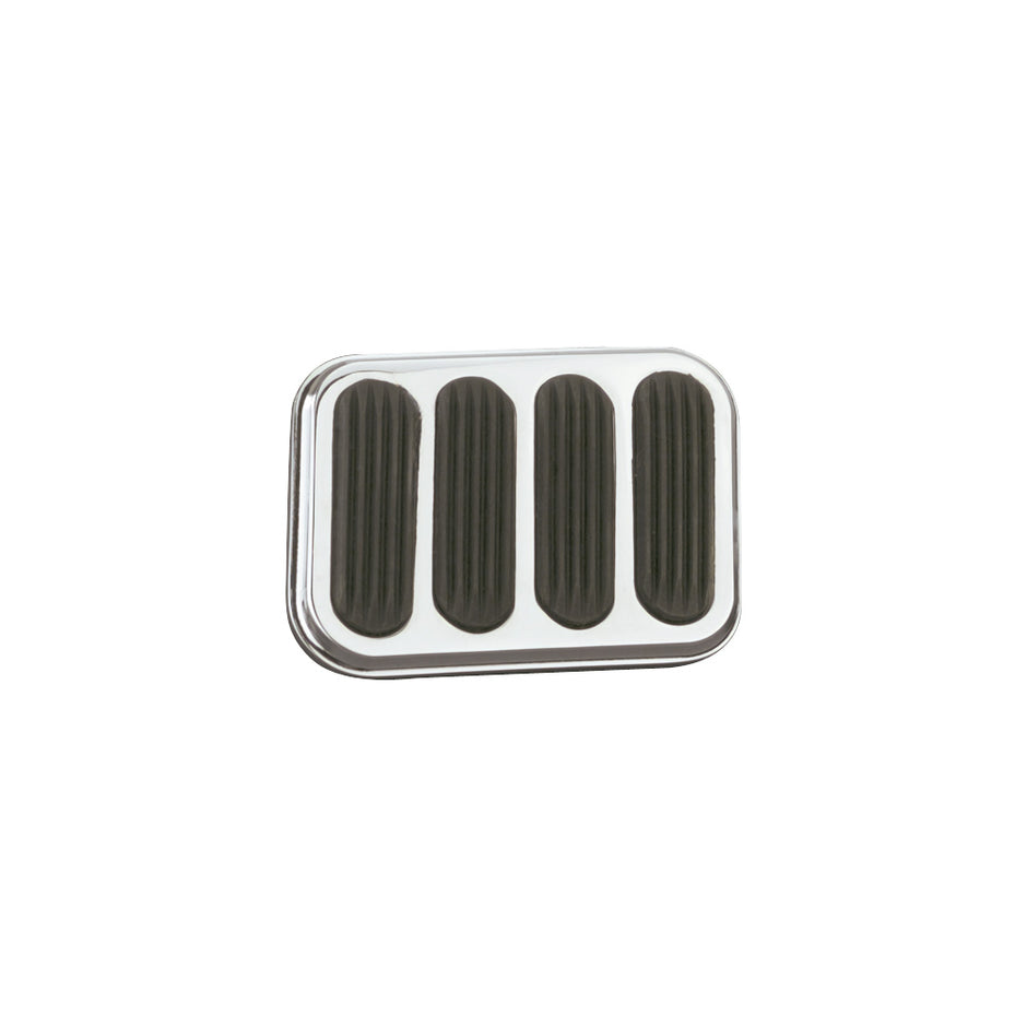 XL CHROME STEEL BRAKE PEDAL PAD