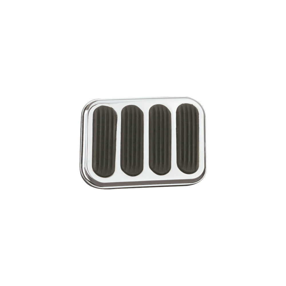 XL CHROME STEEL BRAKE PEDAL PAD