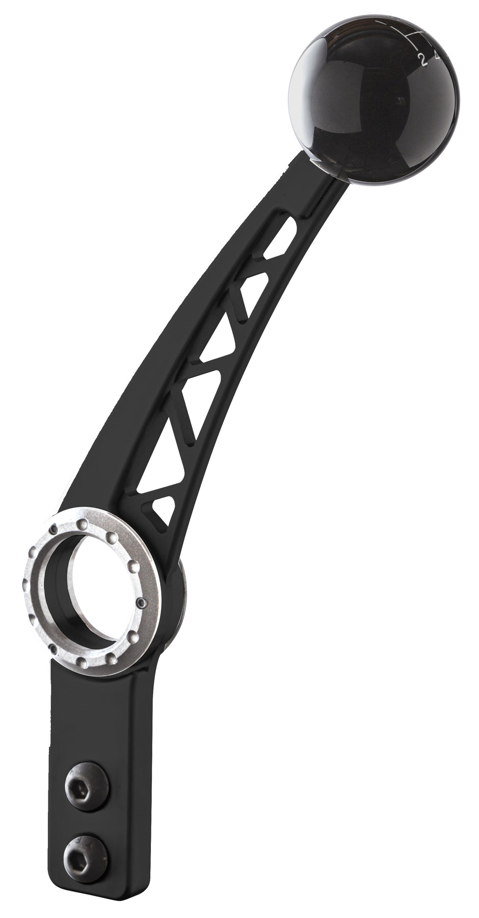 SHIFTER LEVER ADJUSTABLE 10IN - BLACK ANODIZED
