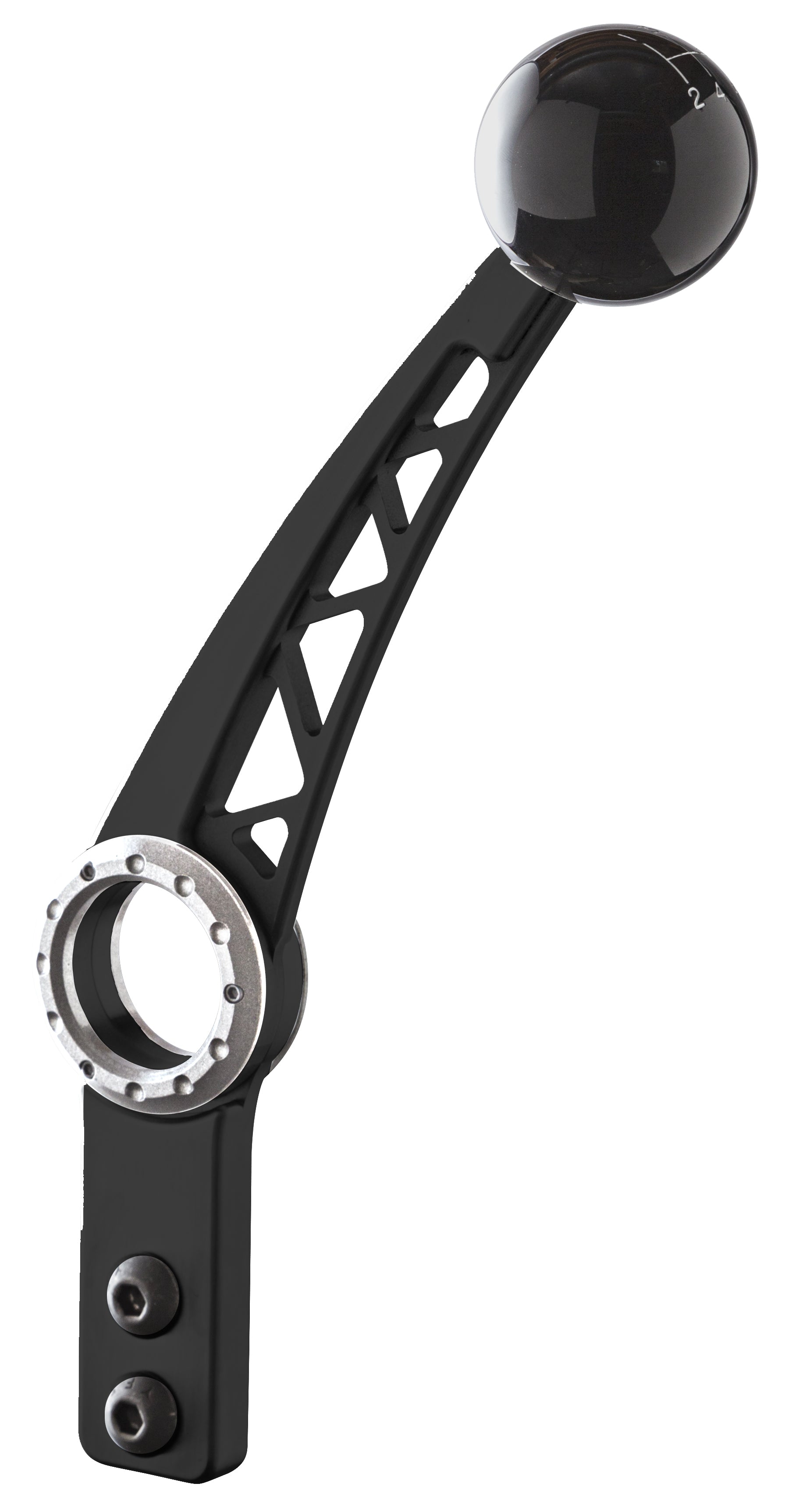 SHIFTER LEVER ADJUSTABLE 10IN - BLACK ANODIZED