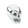 SHIFT KNOB PUSH BUTTON SKULL POLISHED PLAIN
