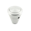 SHIFT KNOB PUSH BUTTON HI-TECH (LOKAR) BRUSHED PLAIN