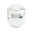 SHIFT KNOB PUSH BUTTON PISTON POLISHED PLAIN