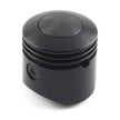 SHIFT KNOB PUSH BUTTON PISTON BLACK PLAIN