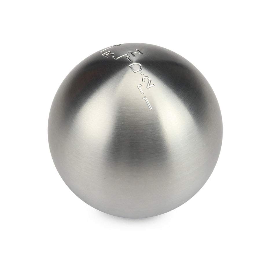 SHIFT KNOB SOLID ROUND BRUSHED GM 3 SPEED (PRND21)