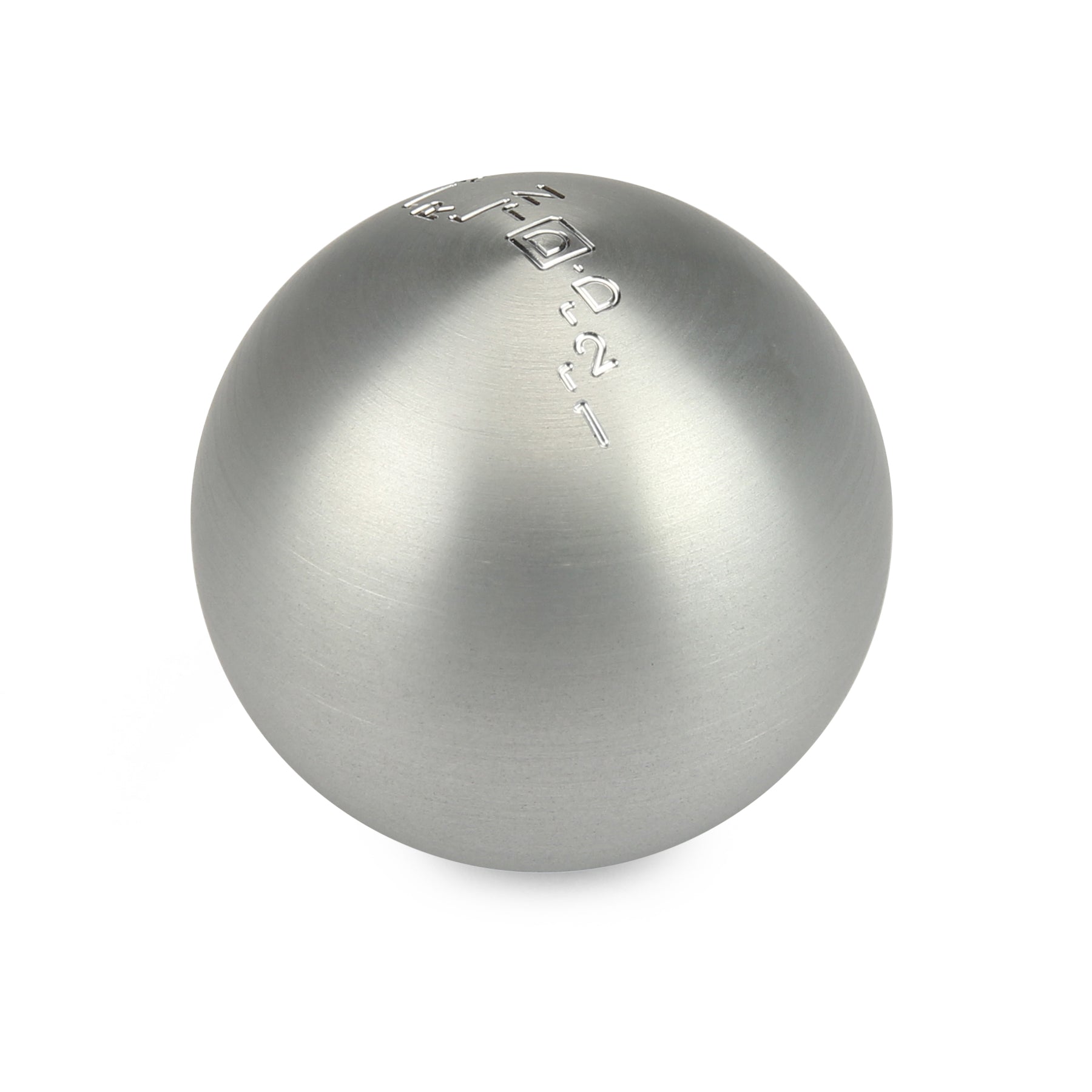 SHIFT KNOB SOLID ROUND BRUSHED GM 4 SPEED (PRNOD21)