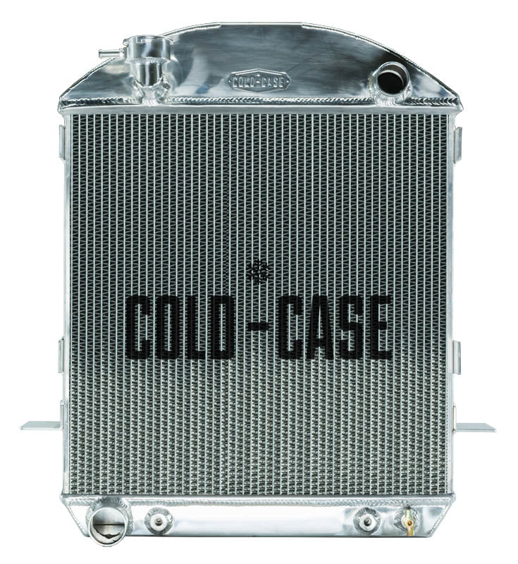 Packed Radiator 24-27 T-Bucket Ford Engine Aluminum Performance Radiator Cold Case Rad ...