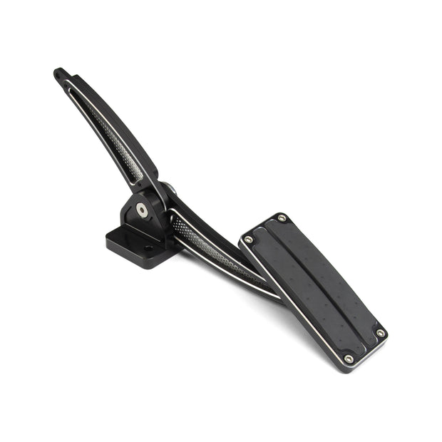 THROTTLE ASSEMBLY BLACK ANODIZED CHEVELLE