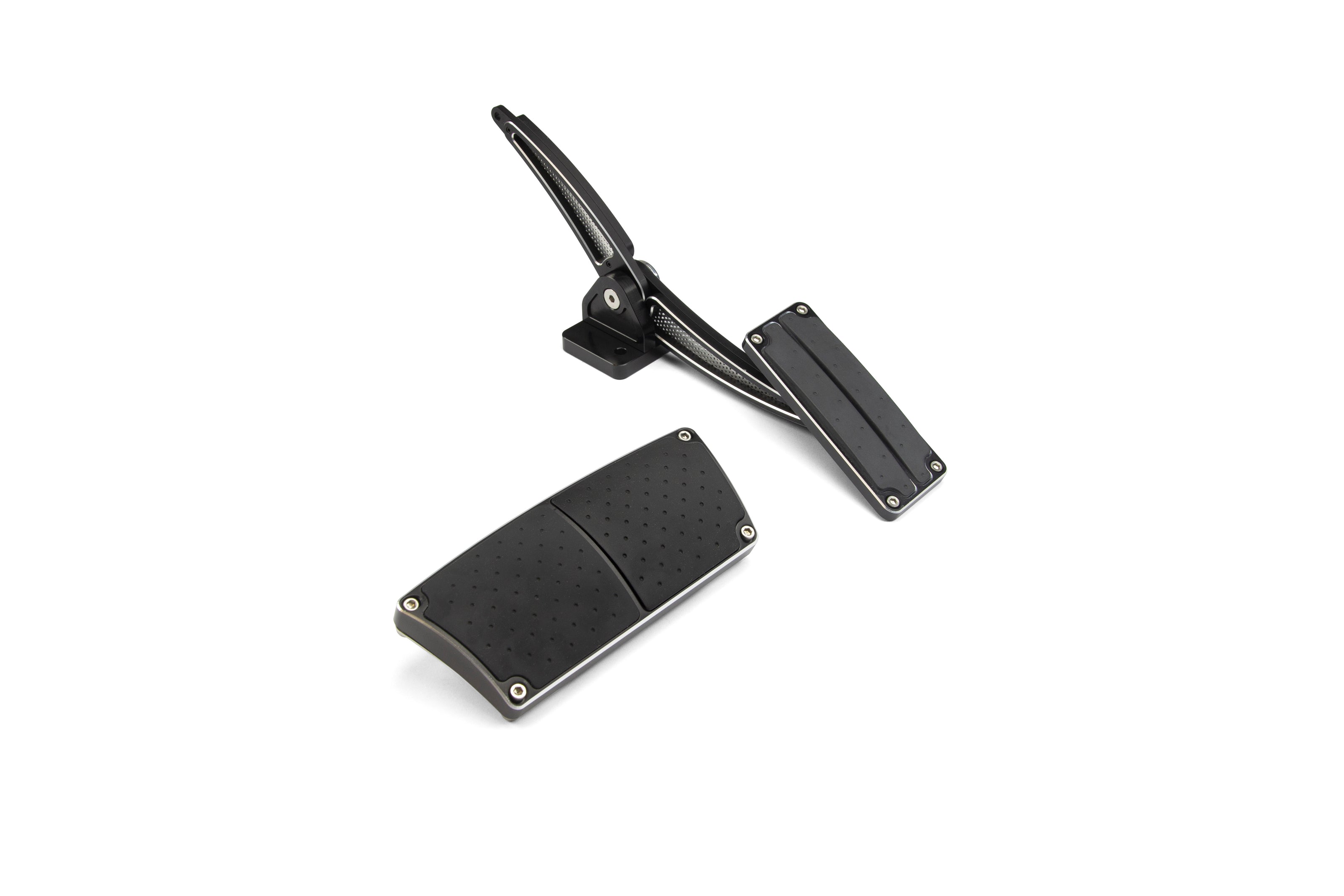 THROTTLE ASSEMBLY BLACK CHEVELLE WITH AUTOMATIC PAD