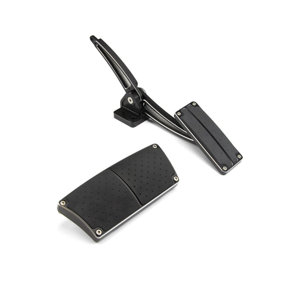 THROTTLE ASSEMBLY BLACK CHEVELLE WITH AUTOMATIC PAD