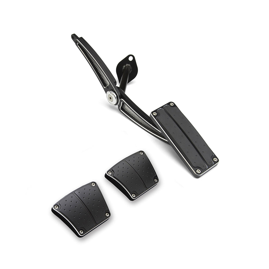 THROTTLE ASSEMBLY BLACK GEN1 WITH MANUAL PADS