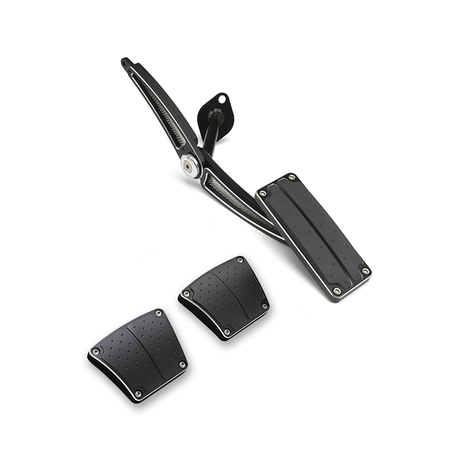 THROTTLE ASSEMBLY BLACK GEN1 WITH MANUAL PADS