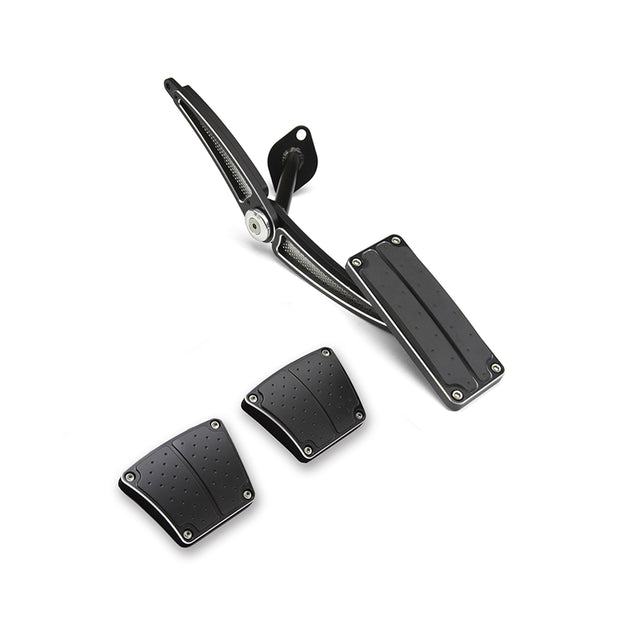 THROTTLE ASSEMBLY BLACK GEN1 WITH MANUAL PADS