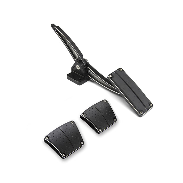 THROTTLE ASSEMBLY BLACK CHEVELLE WITH MANUAL PADS
