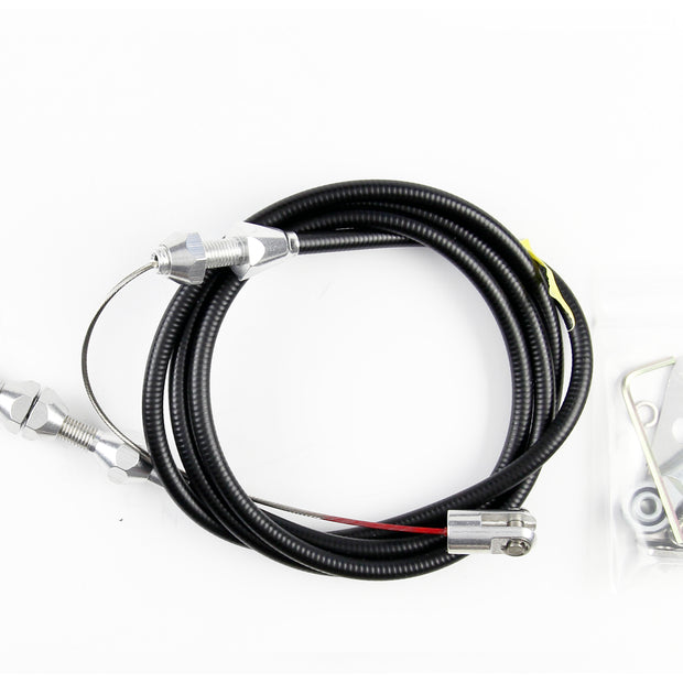 36" UNIVERSAL BLACK HOUSING BLOWER DRIVE THROTTLE CABLE