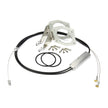 UNIVERSAL BLACK HOUSING HOLLEY DUAL PLENUM 92MM INTAKE THROTTLE CABLE