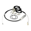 UNIVERSAL BLACK HOUSING HOLLEY DUAL PLENUM 102MM INTAKE THROTTLE CABLE